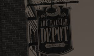 Raleigh Depot Sign