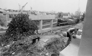 Boylan Avenue Bridge Construction, 1982